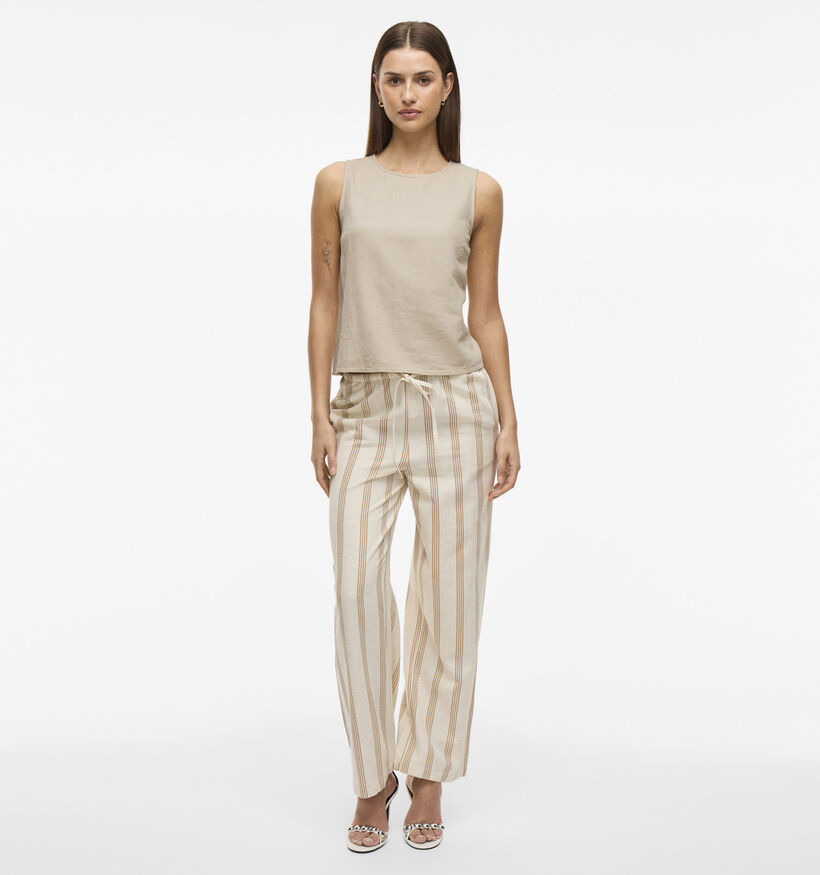 Vila Jolanda Beige Topje voor dames (353013)