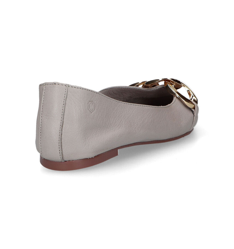 Carmela Ballerines en Beige foncé pour femmes (334363)