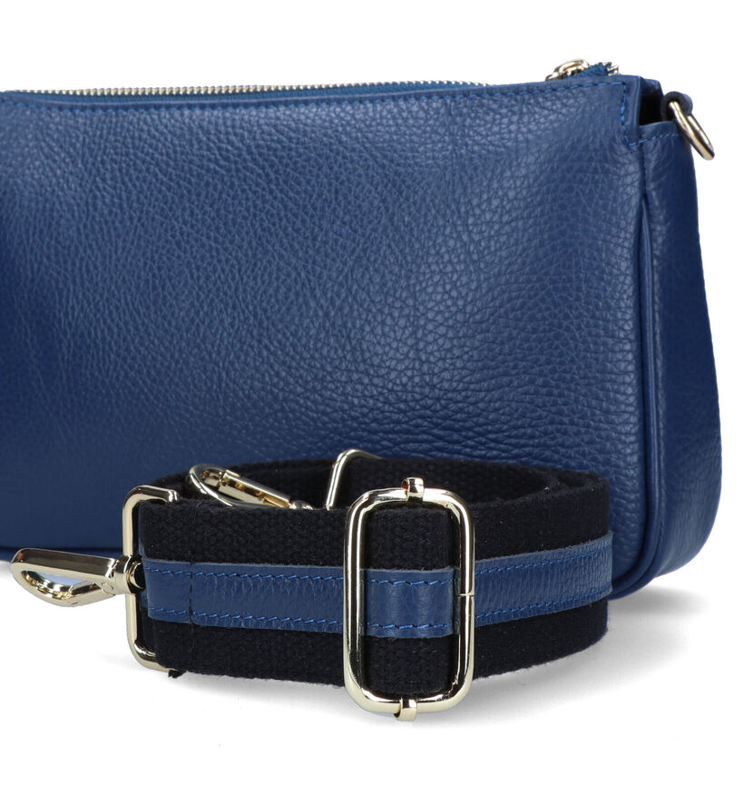 Via Limone Blauwe Crossbody Tas voor dames (333706)