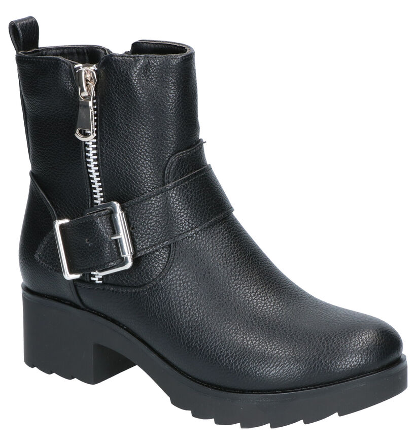 Youh! Zwarte Boots in kunstleer (255085)