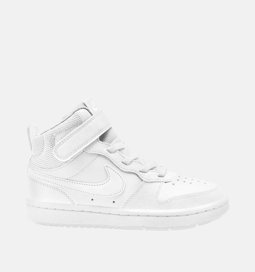 Nike Court Borough MID 2 PS Witte Sneakers voor meisjes, jongens (347942)