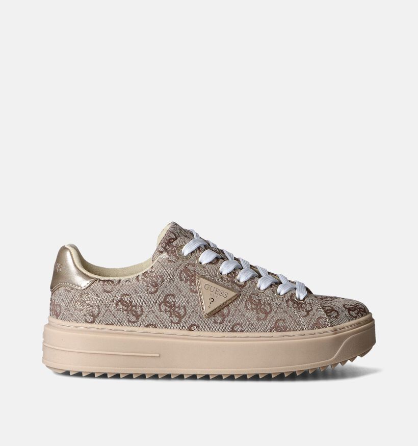Guess Denesa 12 Baskets en Or pour femmes (353386) - pour semelles orthopédiques