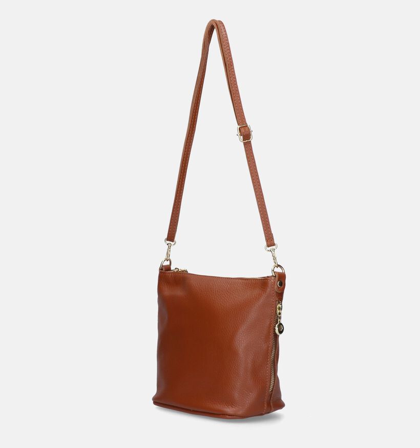 Via Limone Bruine Schoudertas voor dames (350531)