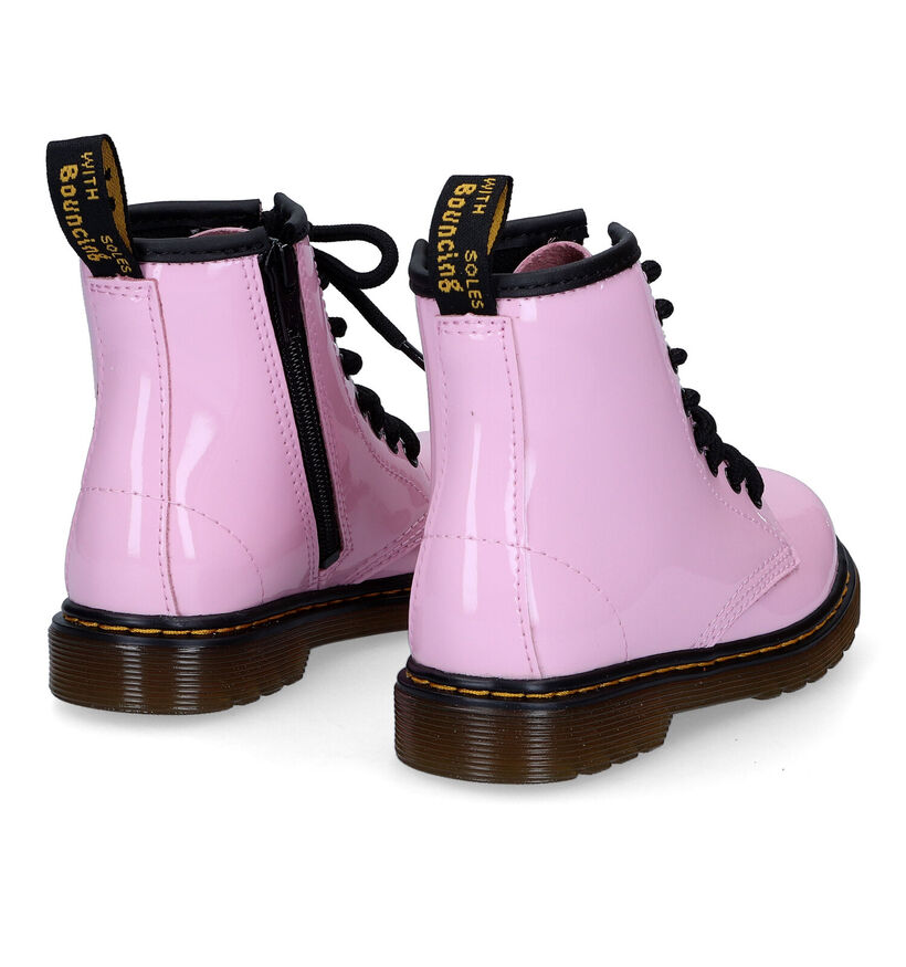 Dr.Martens 1460 J Bottines en Rose pour filles (312765)