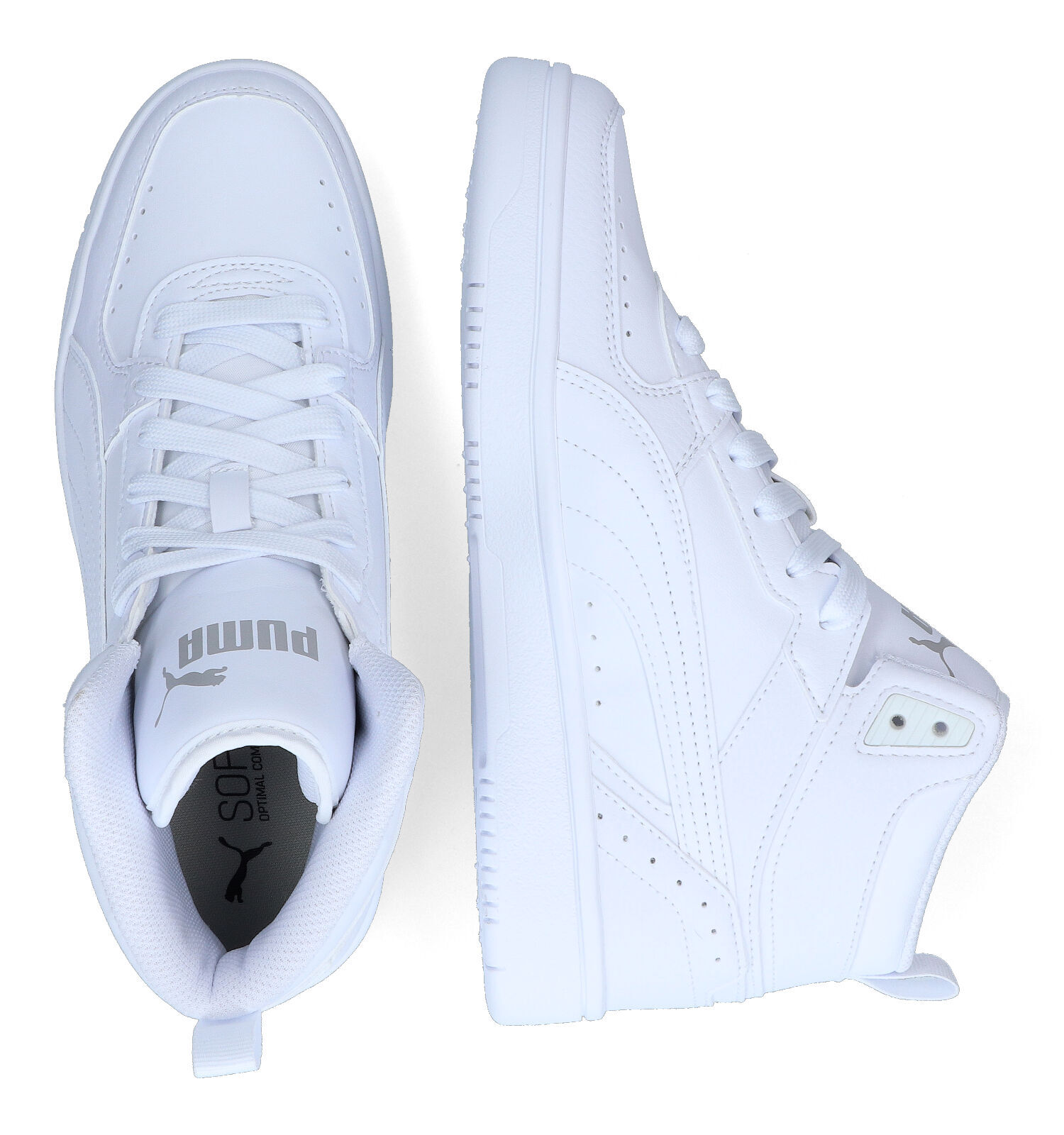 Puma Rebound Joy Witte Hoge Sneakers Dames Sneakers Online op TORFS.BE