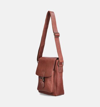 Burkely Crossbody tassen Zwart/Bruin