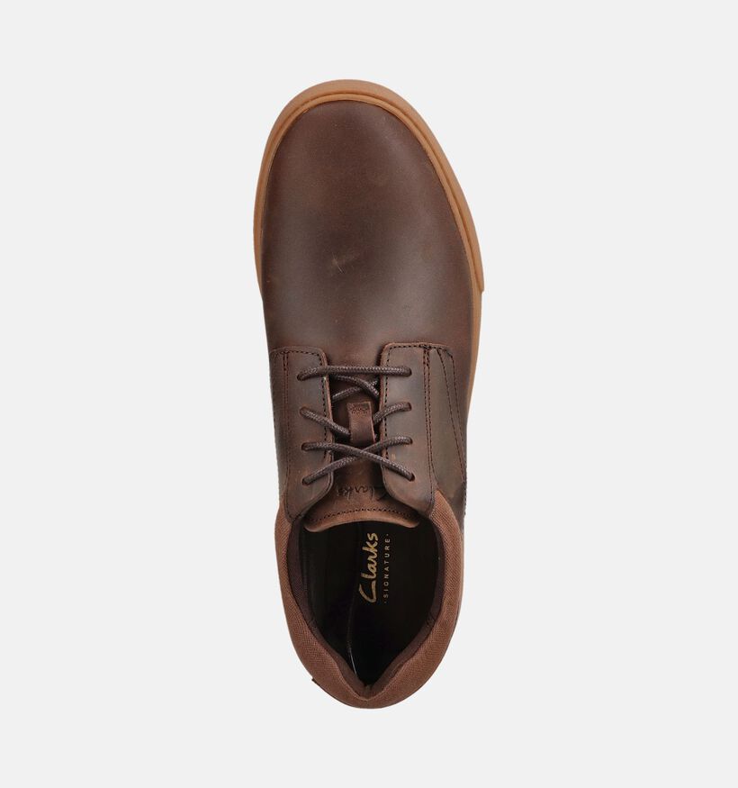 Clarks Lydford Bruine Sneakers voor heren (376483)