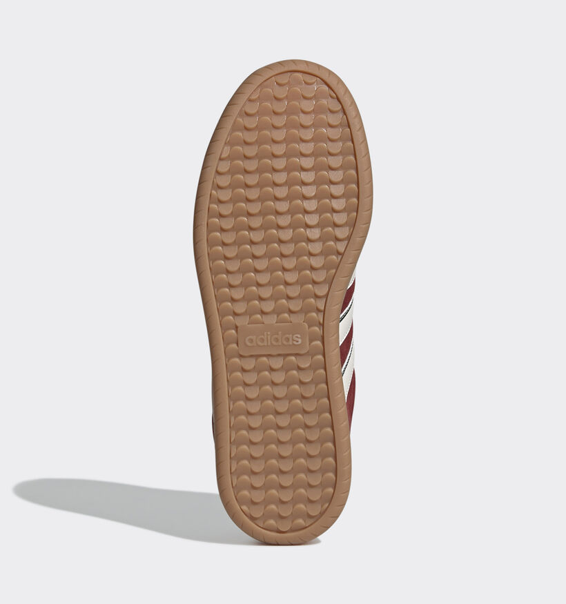 adidas Barreda Baskets en Bordeaux pour hommes, garçons (350208) - pour semelles orthopédiques