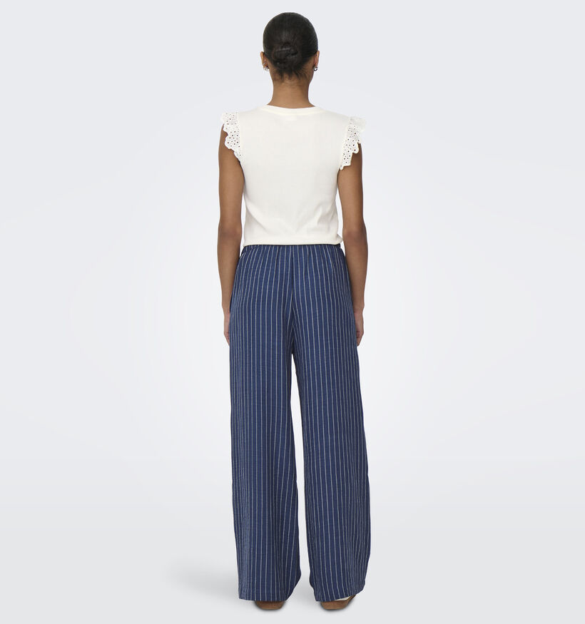 JDY Power Donkerblauwe Geklede Broek voor dames (375085)