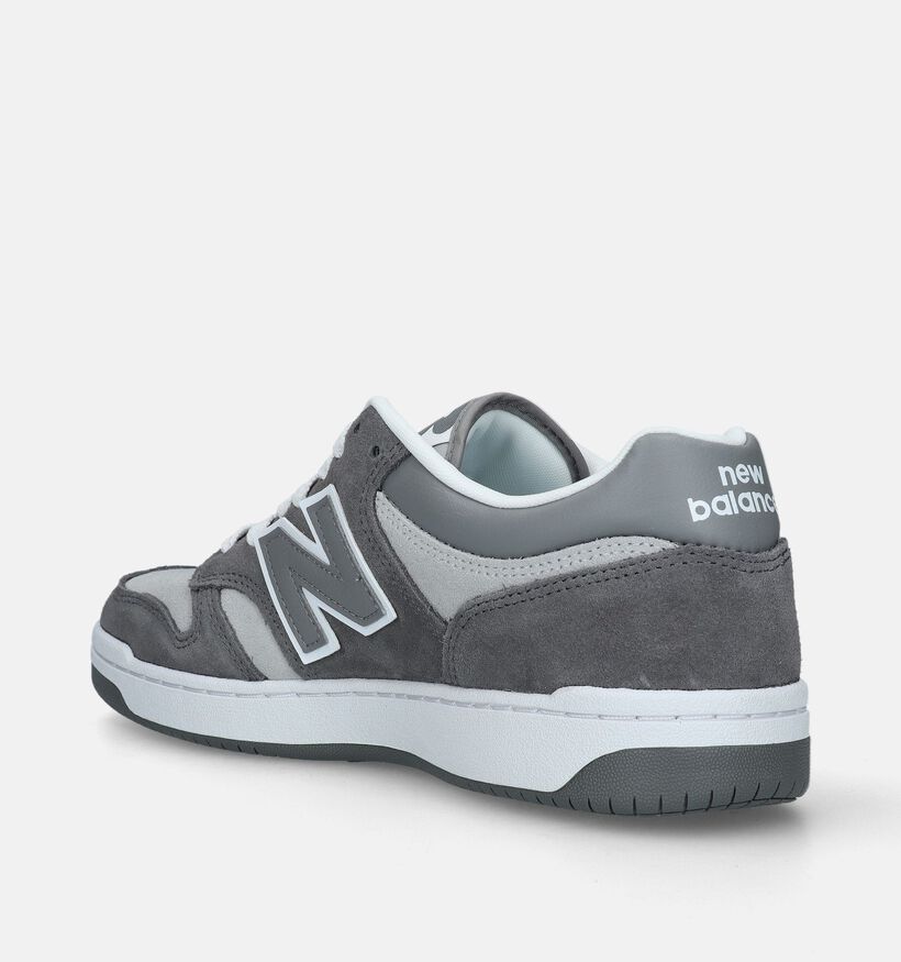 New Balance BB 480 Grijze Sneakers voor jongens, heren (350077)