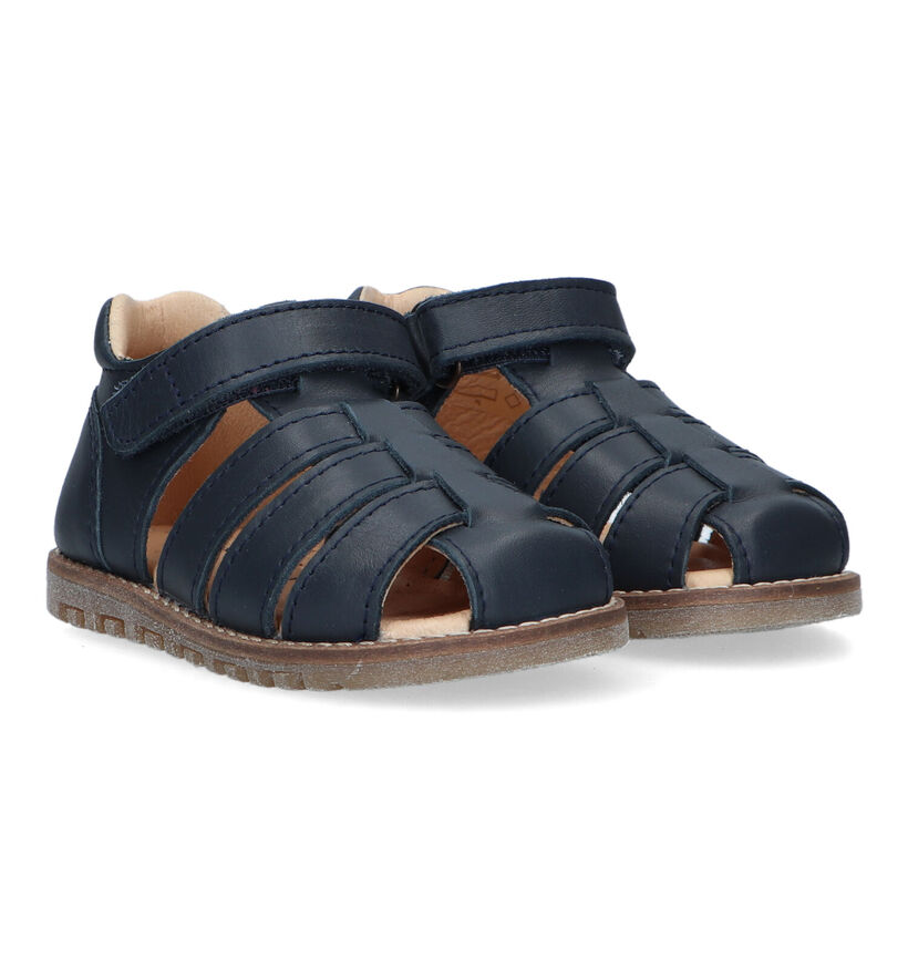 Milo & Mila Buzz Blauwe Sandalen voor jongens (322900)