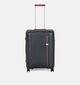 Origin Zwarte/Cognac Medium Reiskoffer voor dames (376173)