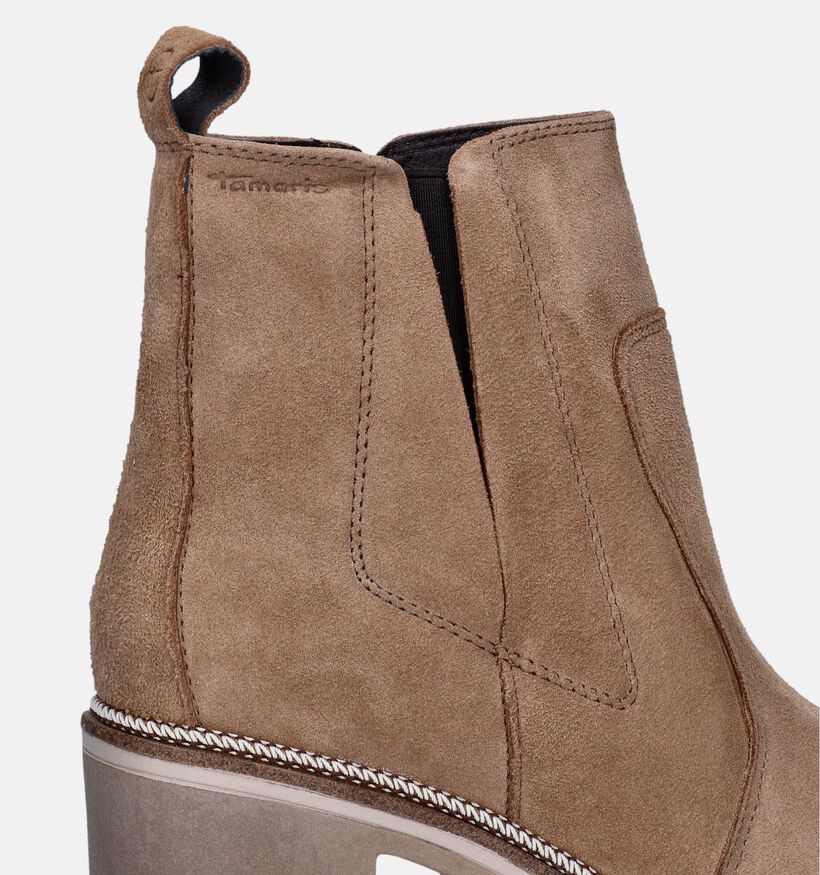 Tamaris Bottines à talons en Beige pour femmes (346634)