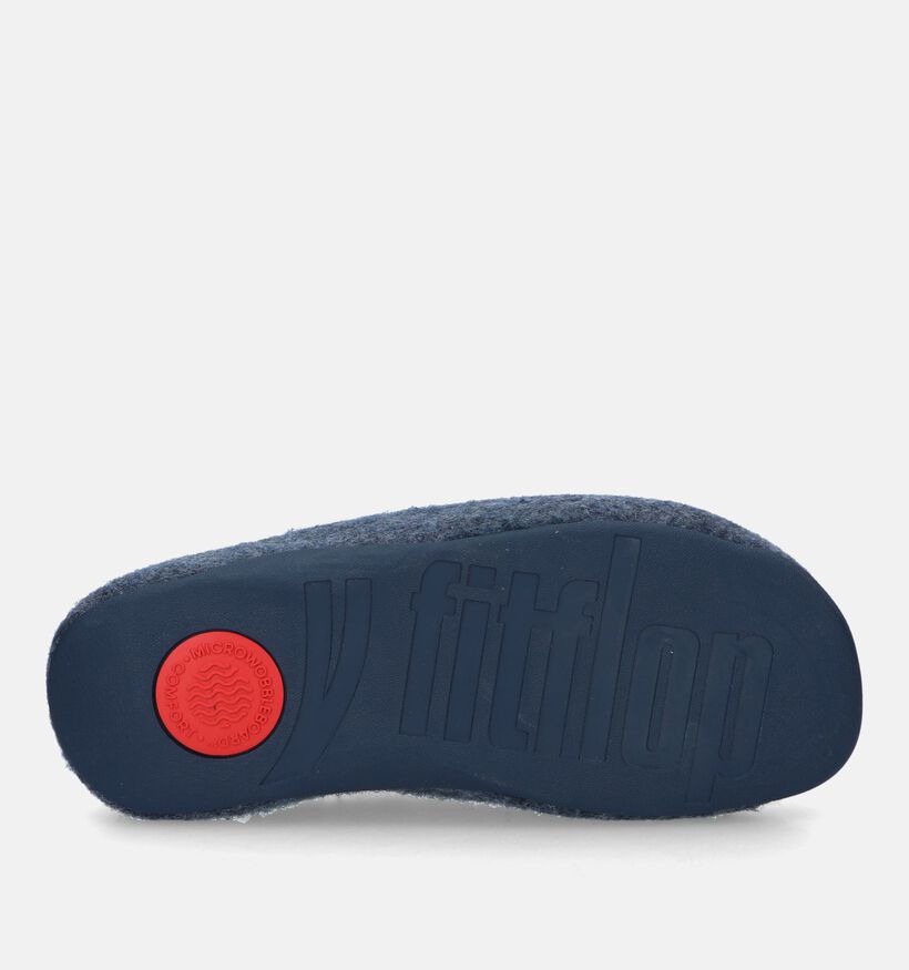 FitFlop Shuv Blauwe Pantoffels voor dames (329063)