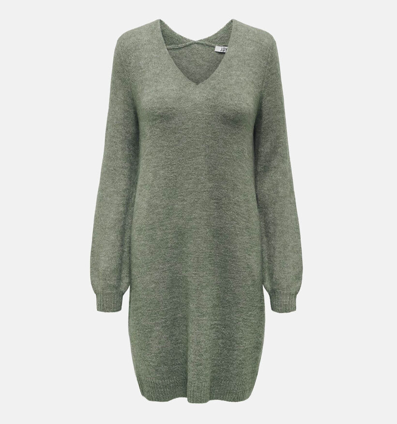 JDY Elenora Knit Groene Gebreide Jurk voor dames (359855)