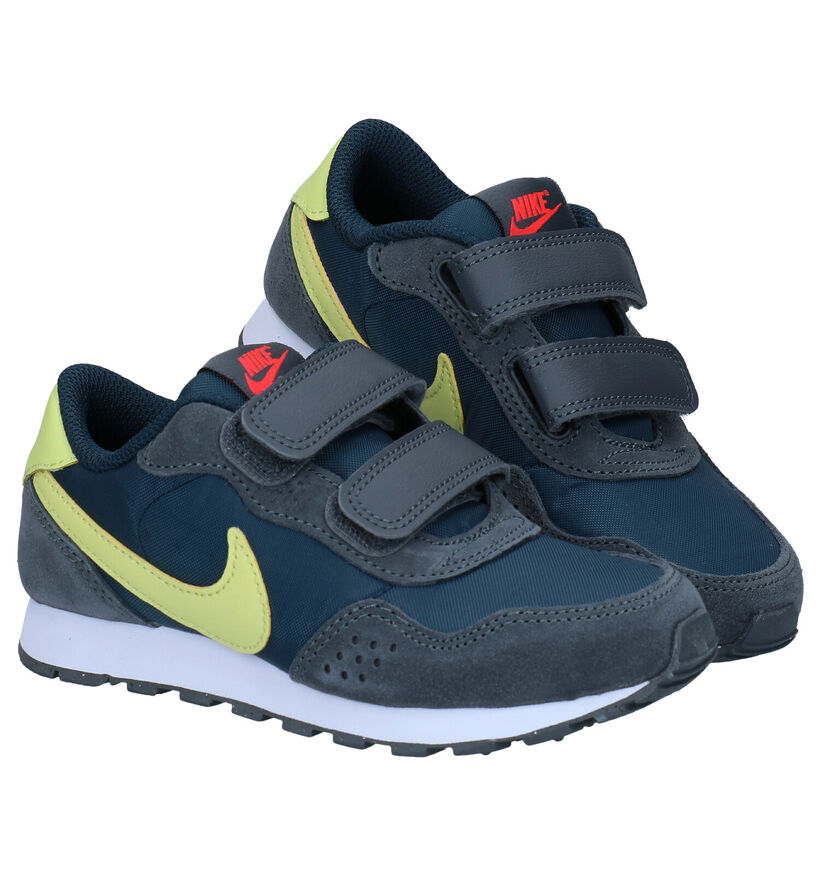 Nike MD Valiant Blauwe Sneakers in stof (277517)