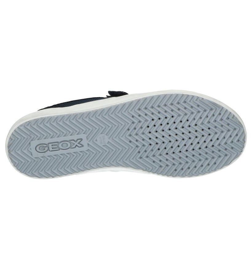 Geox Chaussures basses en Bleu en cuir (237939)