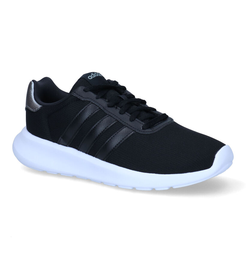 adidas Lite Racer Baskets en Noir pour femmes (300163)