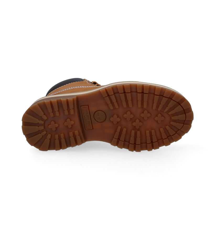 Timberland Courma Kid 6 Inch Bottines en Naturel pour filles, garçons (345266) - pour semelles orthopédiques