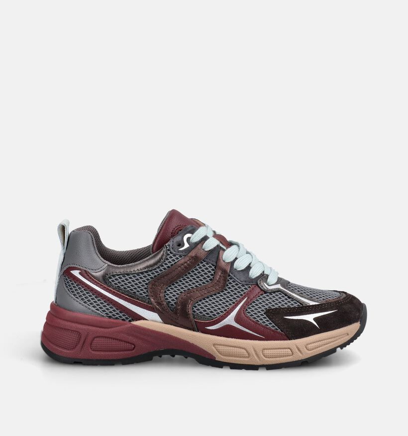 Gabor Comfort Donkergrijze Sneakers voor dames (376975) - geschikt voor steunzolen