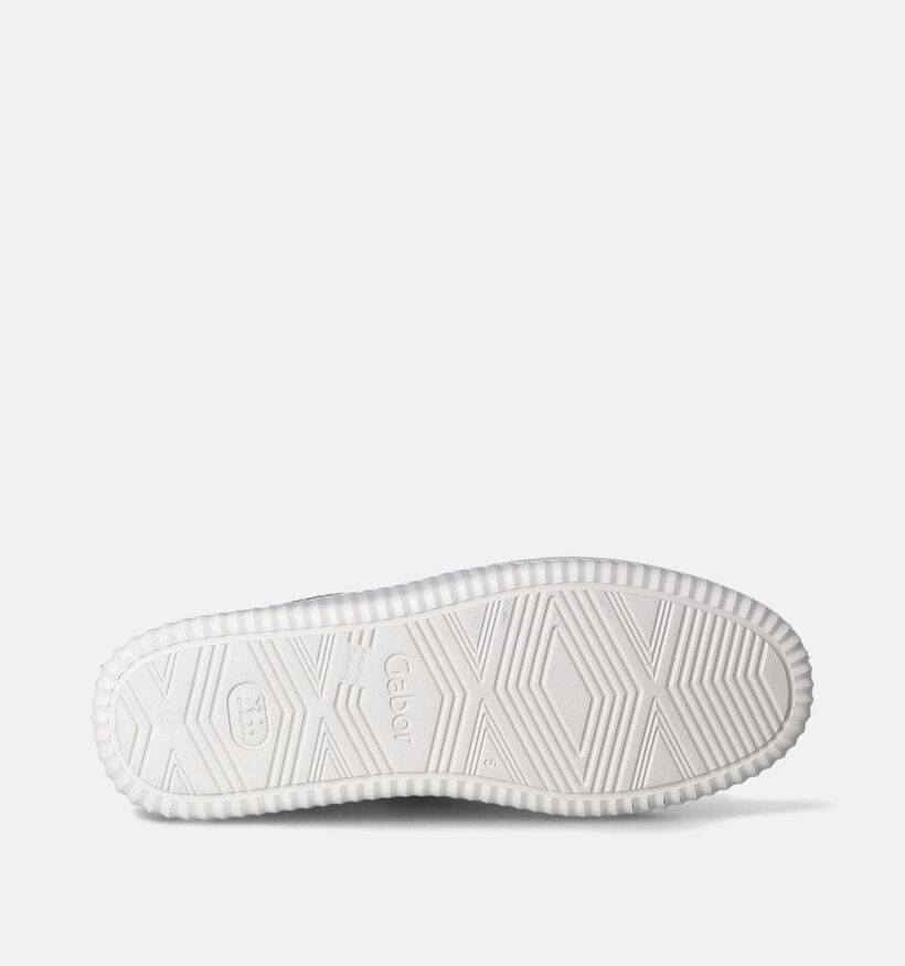 Gabor OptiFit Beige Veterschoenen voor dames (352086) - geschikt voor steunzolen