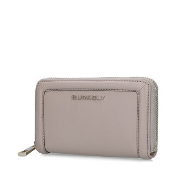 Burkely Portemonnees Zwart/Beige/Cognac/Taupe