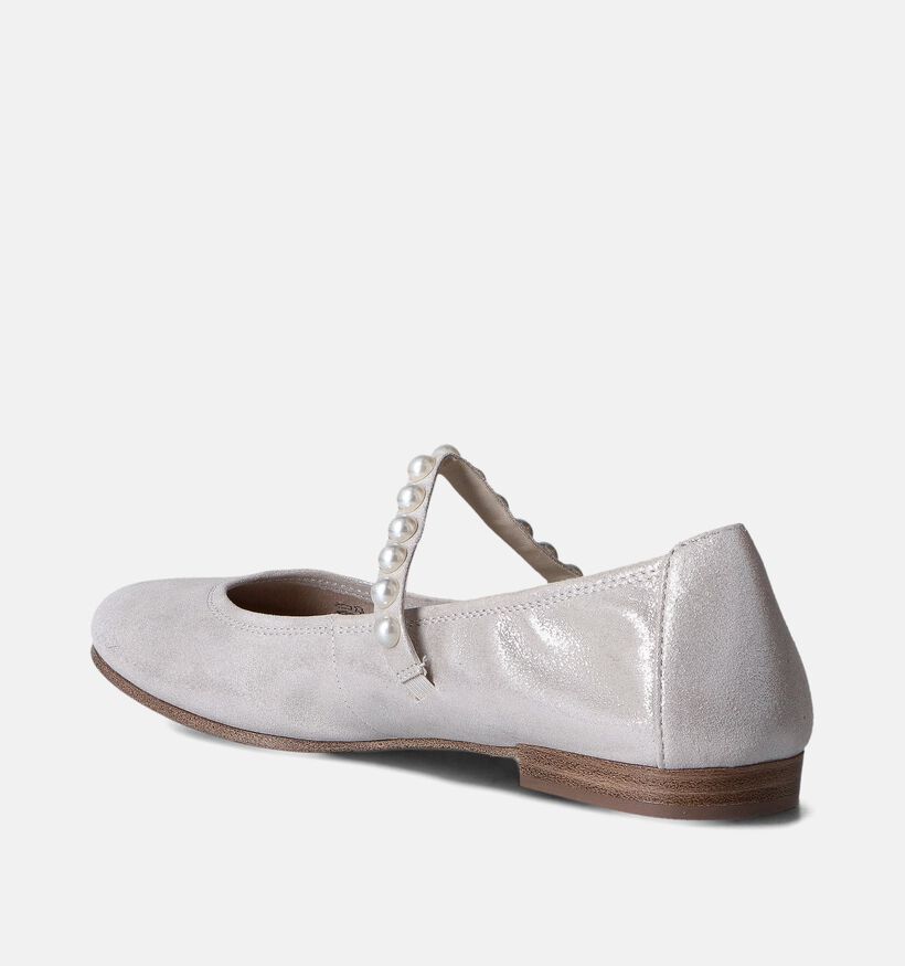 Tamaris Ballerines en Argent pour femmes (351556)
