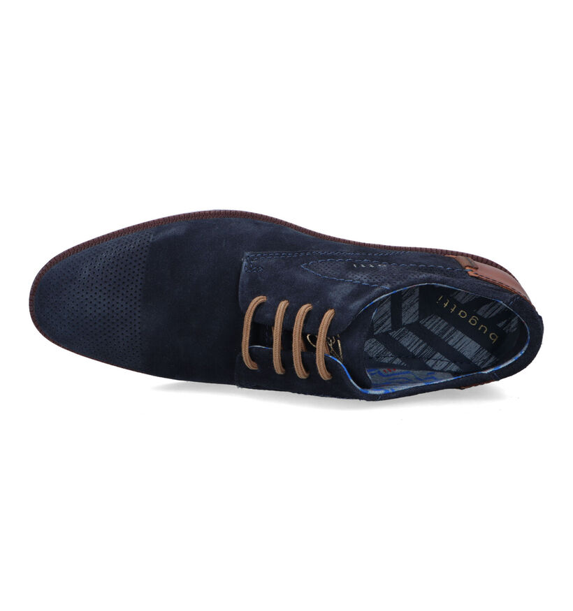 Bugatti Melchiore Chaussures habillées en Bleu pour hommes (322364)