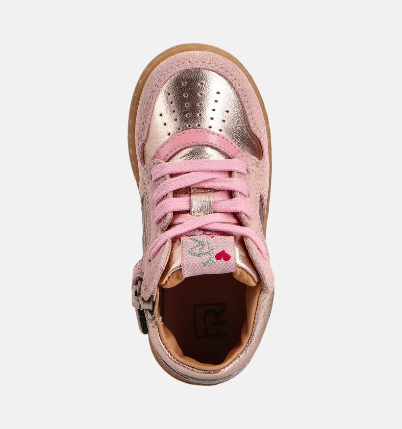 FR by Romagnoli Chaussures hautes en Rose pour filles (362375) - pour semelles orthopédiques