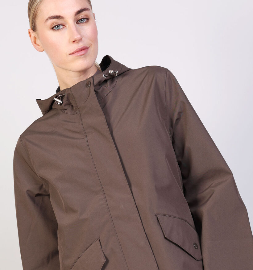 Ilse Jacobsen Daybreak 03 Imperméable Softshell en Marron Ilse Jacobsen Daybreak 03 Imperméable Softshell en Marron pour femmes (365621)