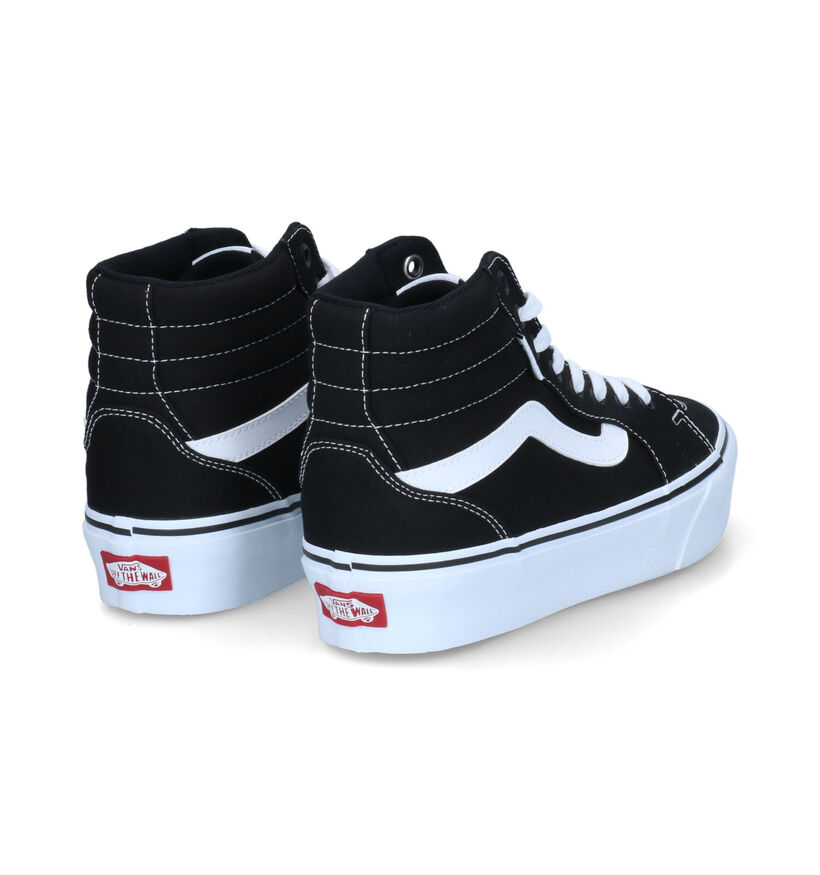 Vans Filmore Hi Platform Zwarte Sneakers voor dames (317791)