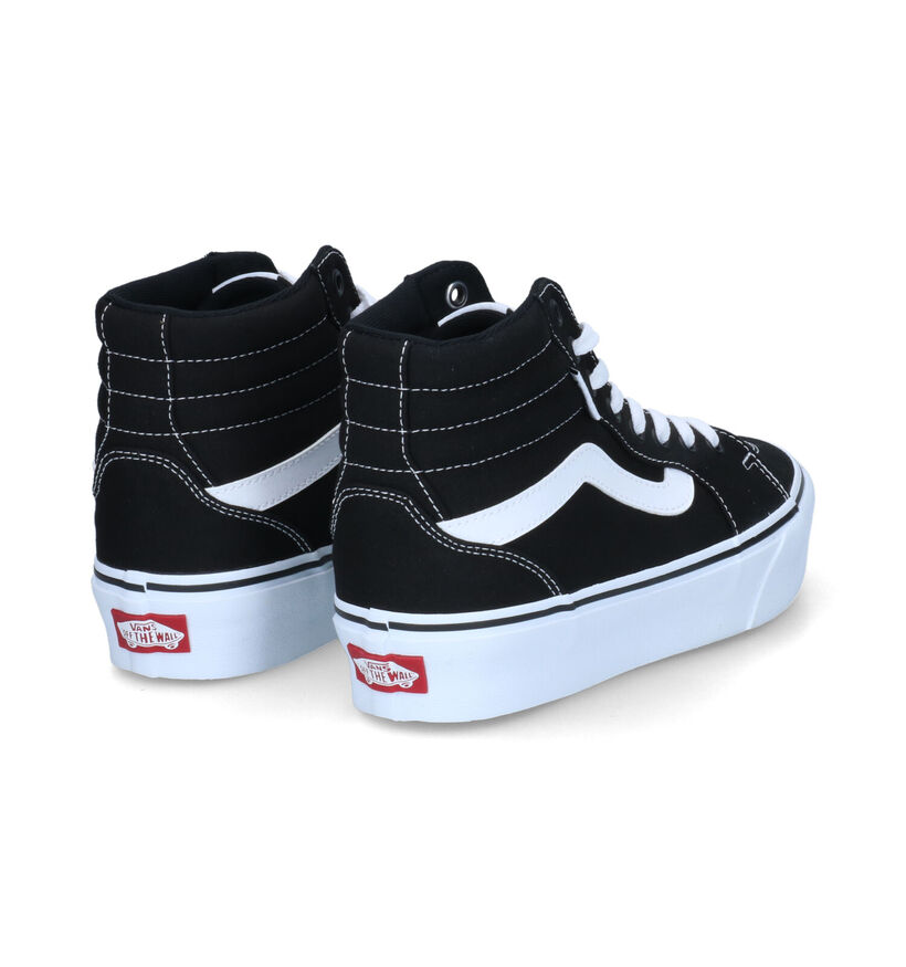 Vans Filmore Hi Platform Zwarte Sneakers voor dames (317791)