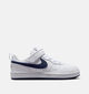 Nike Court Borough Low Witte Sneakers voor jongens (377285)