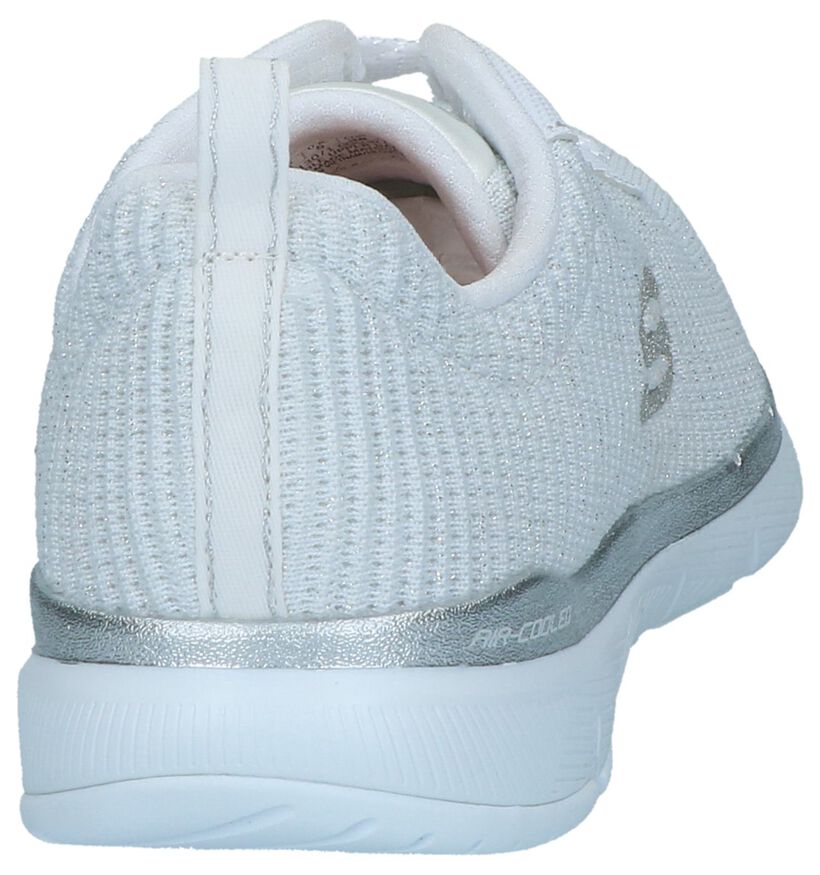 Skechers Flex Appeal 3.0 Baskets en Blanc en textile (273387)