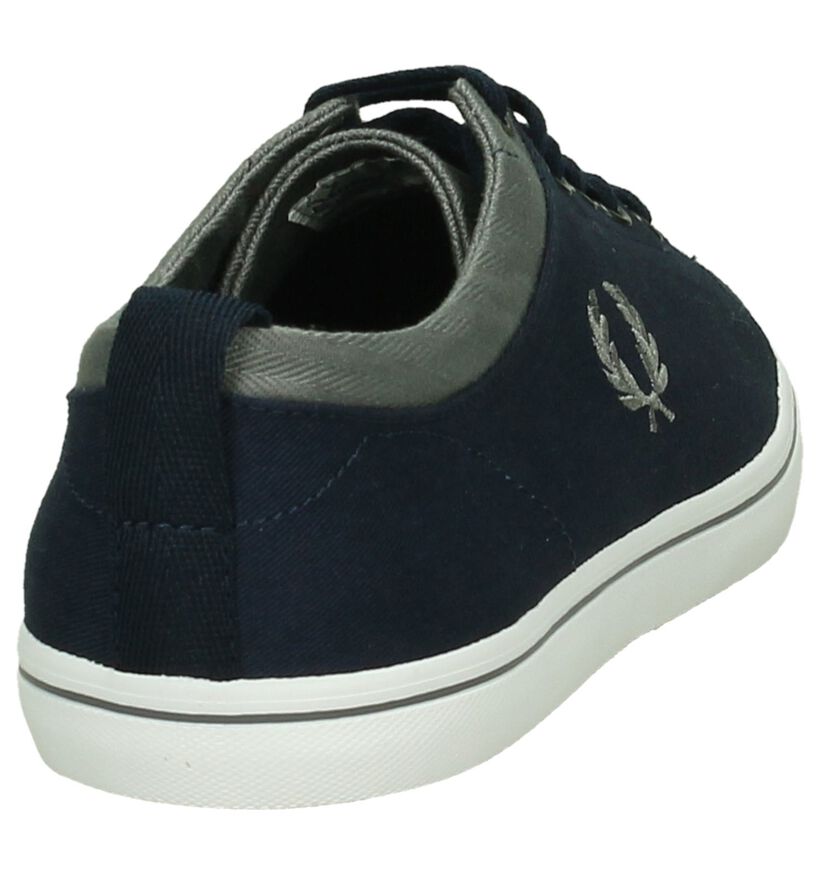 Fred Perry Blauwe Casual Schoen, , pdp