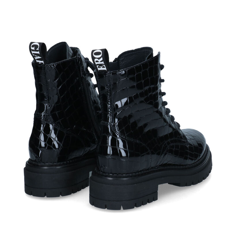 NeroGiardini Boots à lacets en Noir pour femmes (316019)