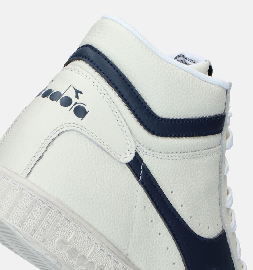 Diadora Game I High Waxed Witte Sneakers voor heren (336083)