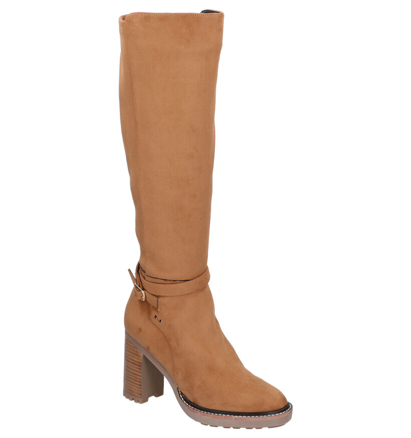 Nathan-Baume Cognac Laarzen in stof (297777)
