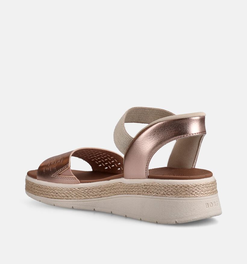 Skechers Bobs Rose gold Sandalen met sleehak voor dames (371226)