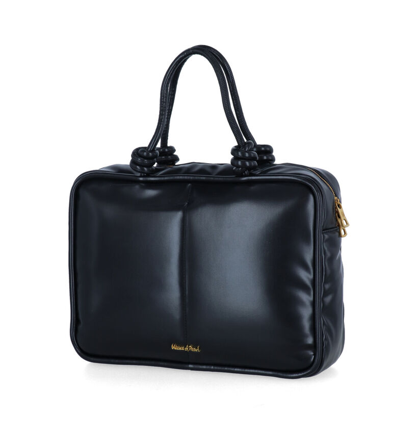Kisses of Pearl Melanie Sac professionnel en Noir en simili cuir (321253)