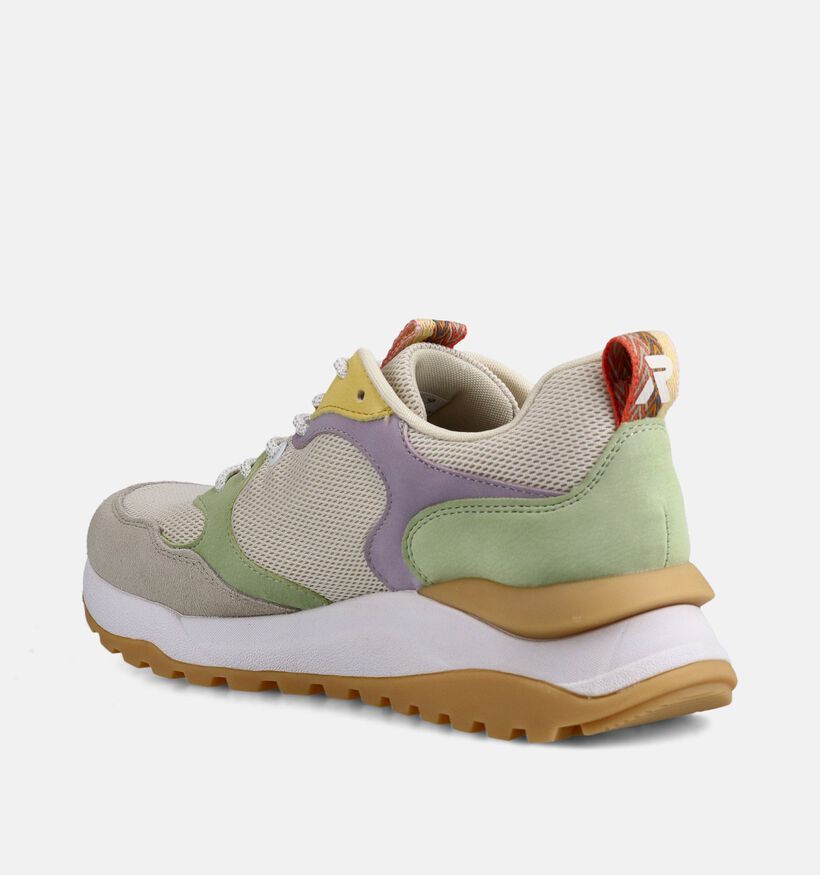 Rieker R-Evolution Lichtbeige/Pastel Sneakers voor dames (370438) - geschikt voor steunzolen