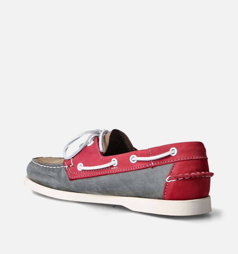 Sebago Dockside Portland Spinnaker Grijze Bootschoen voor heren (353798)