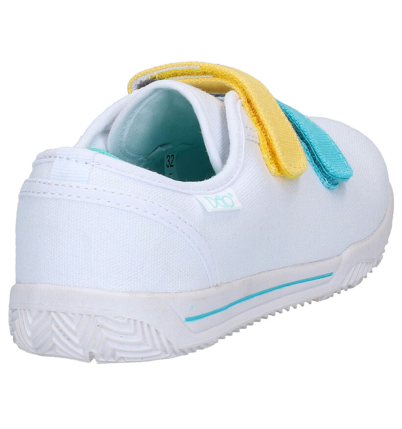 Deto Witte Sportschoenen voor meisjes (293534) - geschikt voor steunzolen