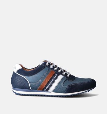 Veterschoenen blauw