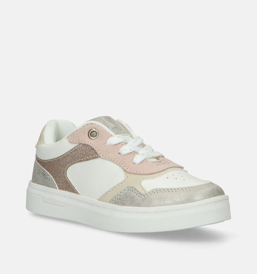 Milo & Mila Witte Sneakers voor meisjes (338484) - geschikt voor steunzolen