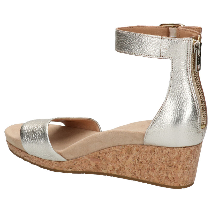 UGG Zoe II Sandalen Goud in leer (266807)