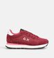 Sun68 Ally Solid Baskets en Bordeaux pour femmes (379713) - pour semelles orthop&eacute;diques