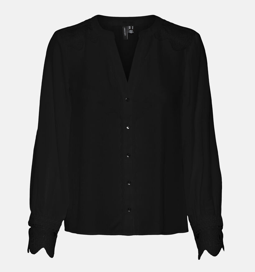 Vero Moda Agnes Blouse en Noir pour femmes (328988)