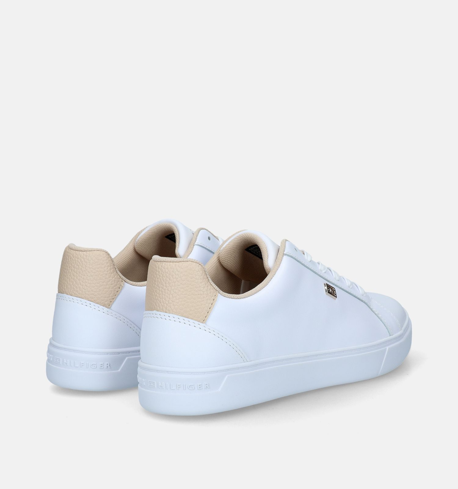 Tommy Hilfiger Essential Court Witte Sneakers Dames Sneakers