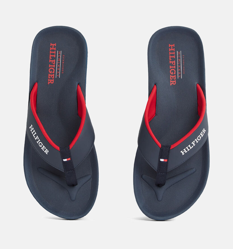 Tommy Hilfiger Tongs en Bleu pour hommes (352811)